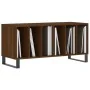 Mueble discos madera contrachapada roble marrón 100x38x48 cm by , CD and DVD storage - Ref: Foro24-831763, Price: 91,72 €, Di...