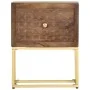 Mesita de noche de madera maciza de mango 40x30x50 cm de , Mesitas de noche - Ref: Foro24-286554, Precio: 128,15 €, Descuento: %