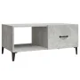 Mesa de centro madera contrachapada gris hormigón 90x50x40 cm by , Coffee table - Ref: Foro24-812667, Price: 65,55 €, Discoun...