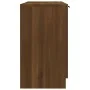 Armario baño madera contrachapada roble marrón 64,5x33,5x59 cm de , Taquillas y armarios de almacenamiento - Ref: Foro24-8170...