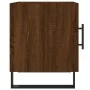 Mesita de noche madera de ingeniería marrón roble 40x40x50 cm de , Mesitas de noche - Ref: Foro24-827626, Precio: 32,80 €, De...
