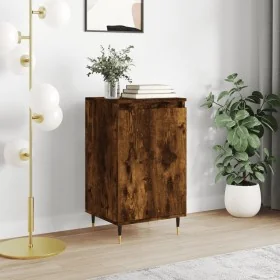 Aparador madera de ingeniería roble ahumado 40x35x70 cm by , Sideboards - Ref: Foro24-831046, Price: 47,24 €, Discount: %