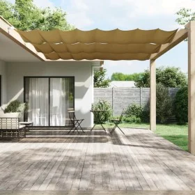 Toldo vertical beige 140x1000 cm tela oxford von , Sonnenschirme - Ref: Foro24-148267, Preis: 46,48 €, Rabatt: %