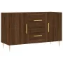 Aparador de madera de ingeniería roble marrón 100x36x60 cm von , Sideboards - Ref: Foro24-828163, Preis: 93,11 €, Rabatt: %