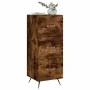 Aparador madera de ingeniería roble ahumado 34,5x34x90 cm de , Aparadores - Ref: Foro24-828577, Precio: 69,08 €, Descuento: %
