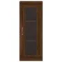 Armario de pared marrón roble 34,5x34x90 cm de , Aparadores - Ref: Foro24-828891, Precio: 42,35 €, Descuento: %