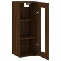 Armario de pared marrón roble 34,5x34x90 cm de , Aparadores - Ref: Foro24-828891, Precio: 42,35 €, Descuento: %