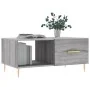 Mesa de centro madera contrachapada gris Sonoma 90x50x40 cm by , Coffee table - Ref: Foro24-829202, Price: 61,86 €, Discount: %