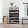 Zapatero madera de ingeniería gris Sonoma 60x35x105 cm by , Closets and storage - Ref: Foro24-829586, Price: 75,14 €, Discoun...