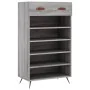 Zapatero madera de ingeniería gris Sonoma 60x35x105 cm by , Closets and storage - Ref: Foro24-829586, Price: 75,14 €, Discoun...