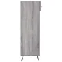 Zapatero madera de ingeniería gris Sonoma 60x35x105 cm by , Closets and storage - Ref: Foro24-829586, Price: 75,14 €, Discoun...