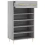 Zapatero madera de ingeniería gris Sonoma 60x35x105 cm von , Schränke und Lagerung - Ref: Foro24-829602, Preis: 57,98 €, Raba...