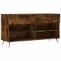 Banco zapatero madera de ingeniería roble ahumado 102x35x55 cm de , Zapateros y organizadores de calzado - Ref: Foro24-829713...