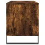Mueble discos madera contrachapada roble ahumado 100x38x48 cm by , CD and DVD storage - Ref: Foro24-831761, Price: 86,16 €, D...