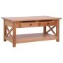 Mesa de centro de madera maciza de caoba 100x55x46 cm by , Coffee table - Ref: Foro24-283838, Price: 226,42 €, Discount: %