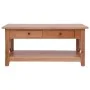 Mesa de centro de madera maciza de caoba 100x55x46 cm by , Coffee table - Ref: Foro24-283838, Price: 226,42 €, Discount: %