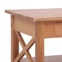 Mesa de centro de madera maciza de caoba 100x55x46 cm by , Coffee table - Ref: Foro24-283838, Price: 226,42 €, Discount: %