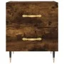 Mesita de noche madera ingeniería roble ahumado 40x35x47,5 cm de , Mesitas de noche - Ref: Foro24-827270, Precio: 45,06 €, De...
