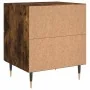 Mesita de noche madera ingeniería roble ahumado 40x35x47,5 cm de , Mesitas de noche - Ref: Foro24-827270, Precio: 45,06 €, De...
