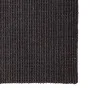 Alfombra de sisal natural negro 80x250 cm de , Alfombras - Ref: Foro24-136325, Precio: 104,77 €, Descuento: %