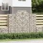 Cesta gaviones forma arco hierro galvanizado 200x30x160/180 cm by , Pots and planters - Ref: Foro24-153488, Price: 105,17 €, ...