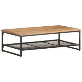 Mesa de centro de madera maciza de acacia 110x60x35 cm by , Coffee table - Ref: Foro24-320246, Price: 175,03 €, Discount: %