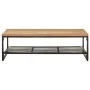 Mesa de centro de madera maciza de acacia 110x60x35 cm by , Coffee table - Ref: Foro24-320246, Price: 175,03 €, Discount: %