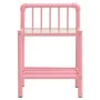 Mesitas de noche 2 unidades metal y vidrio rosa y transparente von , Nachttische - Ref: Foro24-325103, Preis: 64,49 €, Rabatt: %