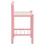 Mesitas de noche 2 unidades metal y vidrio rosa y transparente von , Nachttische - Ref: Foro24-325103, Preis: 64,49 €, Rabatt: %