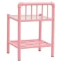 Mesitas de noche 2 unidades metal y vidrio rosa y transparente von , Nachttische - Ref: Foro24-325103, Preis: 64,49 €, Rabatt: %