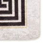 Alfombra lavable antideslizante beige claro 190x300 cm de , Alfombras - Ref: Foro24-337950, Precio: 99,79 €, Descuento: %