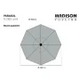 Madison Sombrilla de jardín redonda Flores Luxe taupe 300 cm von , Sonnenschirme - Ref: Foro24-418778, Preis: 126,65 €, Rabat...