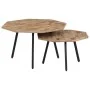 Set de mesas de centro hexagonales 2 uds teca reciclada by , Coffee table - Ref: Foro24-246097, Price: 177,75 €, Discount: %