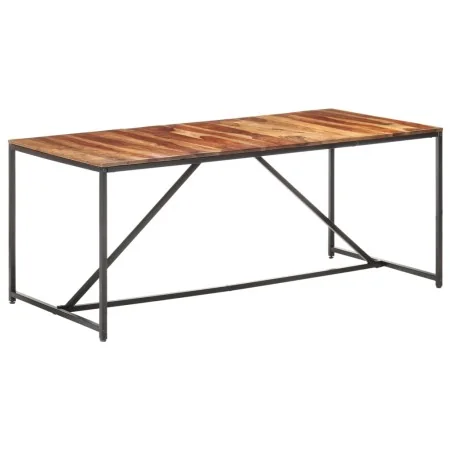 Mesa de comedor madera maciza 180x90x76 cm de , Mesas de cocina y de comedor - Ref: Foro24-286343, Precio: 206,06 €, Descuent...
