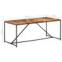 Mesa de comedor madera maciza 180x90x76 cm de , Mesas de cocina y de comedor - Ref: Foro24-286343, Precio: 206,06 €, Descuent...