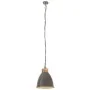 Lámpara colgante industrial hierro gris y madera 35 cm E27 von , Lampen - Ref: Foro24-320887, Preis: 57,54 €, Rabatt: %