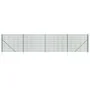 Cerca de alambre con pinchos de anclaje verde 1,6x10 m by , fence panels - Ref: Foro24-154100, Price: 125,15 €, Discount: %