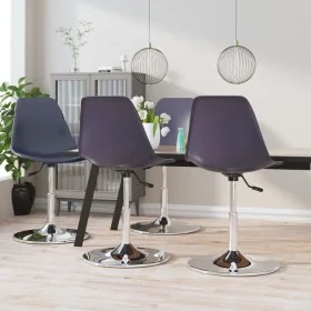 Sillas de comedor giratorias 4 unidades PP lila by , dining chairs - Ref: Foro24-338276, Price: 134,94 €, Discount: %