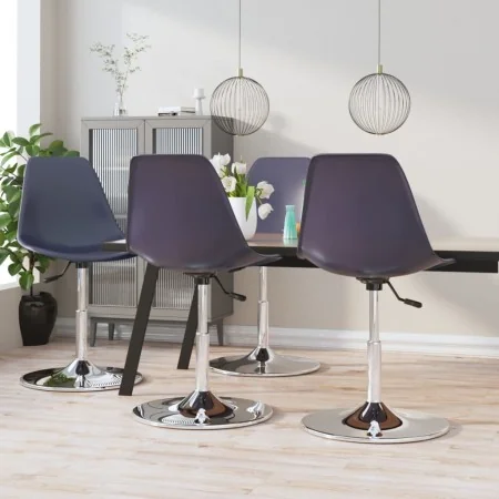Sillas de comedor giratorias 4 unidades PP lila by , dining chairs - Ref: Foro24-338276, Price: 147,64 €, Discount: %