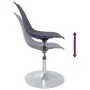 Sillas de comedor giratorias 4 unidades PP lila by , dining chairs - Ref: Foro24-338276, Price: 147,64 €, Discount: %