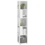FMD Estantería de esquina con 10 compartimentos laterales blanco by , Bookcases and shelves - Ref: Foro24-433865, Price: 153,...