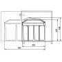 Hailo Papelera de armario Multi-Box Duo tamaño L 2x14 L crema 3659-001 by , Garbage cans and trash cans - Ref: Foro24-415438,...