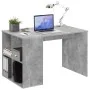 FMD Escritorio con estantes laterales color hormigón 117x73x75 cm by , Desks - Ref: Foro24-428731, Price: 194,29 €, Discount: %