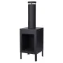 ProGarden Chimenea con tubo negro 100 cm by , Chimneys - Ref: Foro24-442164, Price: 84,86 €, Discount: %