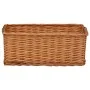 Juego de cestas apilables 4 piezas sauce marrón by , Storage baskets - Ref: Foro24-286980, Price: 65,49 €, Discount: %