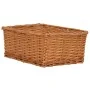 Juego de cestas apilables 4 piezas sauce marrón by , Storage baskets - Ref: Foro24-286980, Price: 65,49 €, Discount: %
