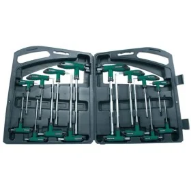 Brüder Mannesmann Juego de llaves con mango en T de 16 piezas 18190 by , wrenches - Ref: Foro24-408570, Price: 39,25 €, Disco...