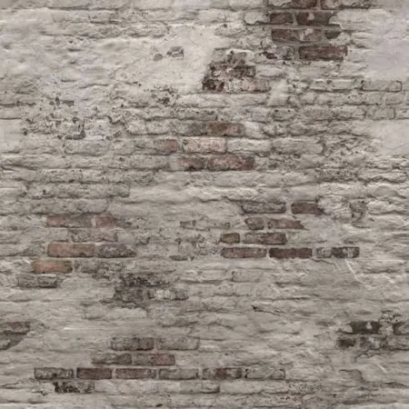 DUTCH WALLCOVERINGS Mural fotográfico Old Brick Wall gris de , Papel pintado - Ref: Foro24-426259, Precio: 55,67 €, Descuento: %