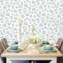 Evergreen Papel pintado Leaves blanco y azul by , Painted paper - Ref: Foro24-434269, Price: 31,96 €, Discount: %