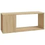 Mueble para TV madera contrachapada roble Sonoma 80x24x32 cm by , TV Furniture - Ref: Foro24-809110, Price: 29,67 €, Discount: %